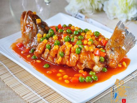  茄汁鲈鱼
