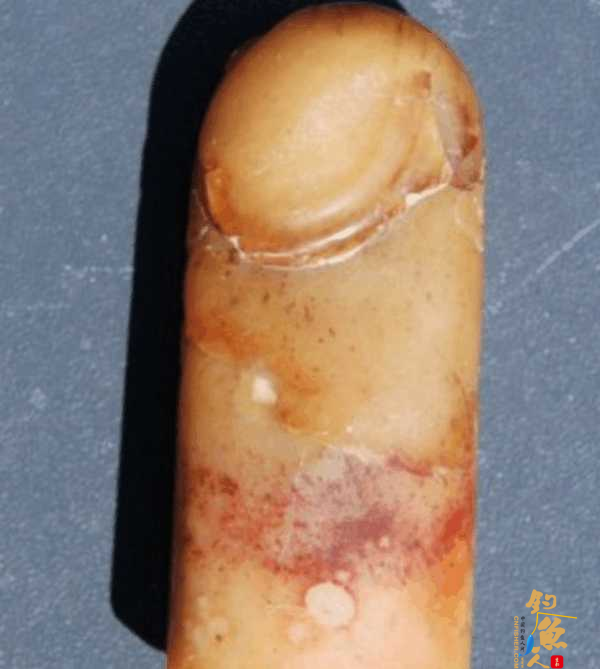 小伙外出钓鱼发现半截型似“手指头”的东西，属古代皇宫内臣专用的玉石