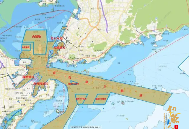 青岛海事发布最新通告：青岛部分海域，禁止海钓！