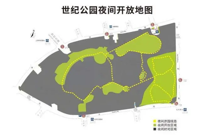 有携天文望远镜观星的，竟还有来钓鱼的！世纪公园24小时开放测试首夜，来了80个游客