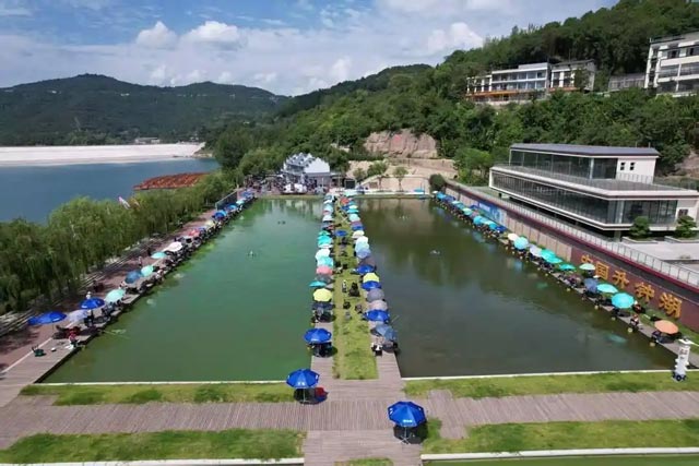 第十届快乐垂钓全国钓鱼公开赛在四川南部县升钟湖开赛