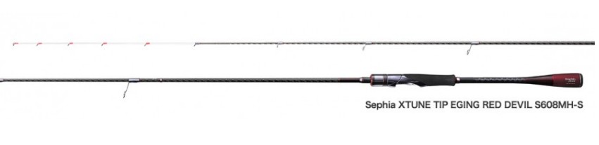 力量感度追求！SHIMANO Sephia XTUNE METAL SUTTE 鱿鱼竿